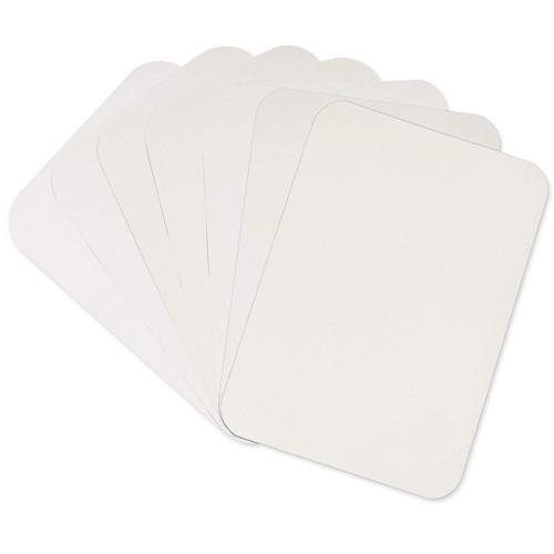 Medicom 10-1/4" x 15-3/4" White SS White SafeBasics Tray Cover (5596)