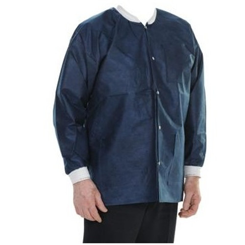 ValuMax 4X-Large Navy Blue Hip Length Extra-Safe™Jacket - 10/Pack