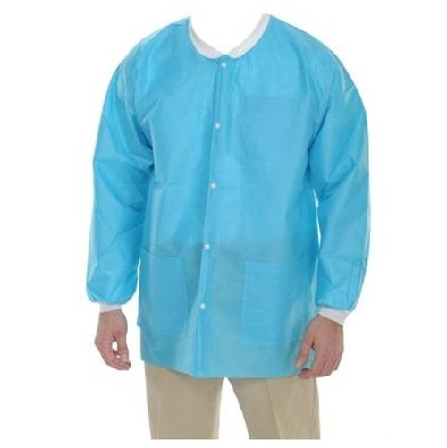 ValuMax X-Small Sky Blue Hip Length Extra-Safe™Jacket - 10/Pack ValuMax X-Small Sky Blue Hip Length Extra-Safe™Jacket - 10/Pack