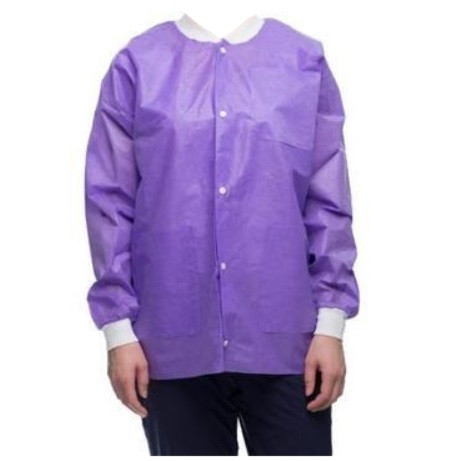 ValuMax 4X-Large Purple Easy-Breathe Jacket - 10/Pack