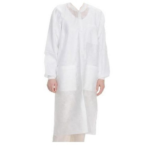 Valumax X-Large White Easy-Breathe Lab Coat - 10/Pack