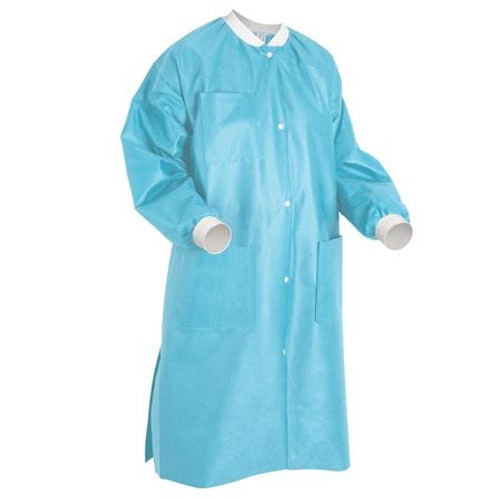 Valumax 2XL Jade Extra-Safe Lab Coat - 10/Pack