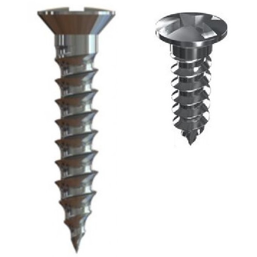 MCT 2.0mm x 8mm Titanium Bone Screws (AU-20-008)