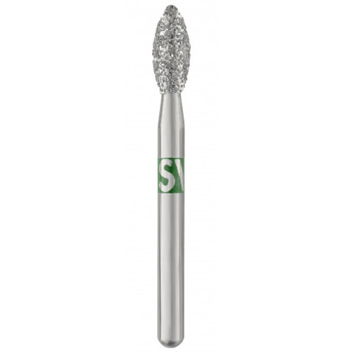 SS White 368-023C Sterile Piranha Pointed Football Diamond Bur (368-023C) SS White 368-023C Sterile Piranha Pointed Football Diamond Bur (368-023C)
