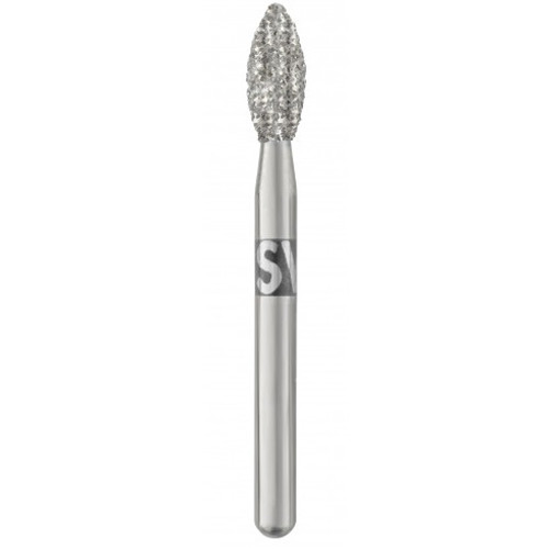 SS White 368-023SC Sterile Piranha Pointed Football Diamond Bur (368-023SC) SS White 368-023SC Sterile Piranha Pointed Football Diamond Bur (368-023SC)