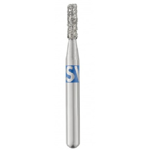 SS White -012M-S Sterile Piranha Flat End Cylinder Diamond Bur (835-012M-S) SS White -012M-S Sterile Piranha Flat End Cylinder Diamond Bur (835-012M-S)