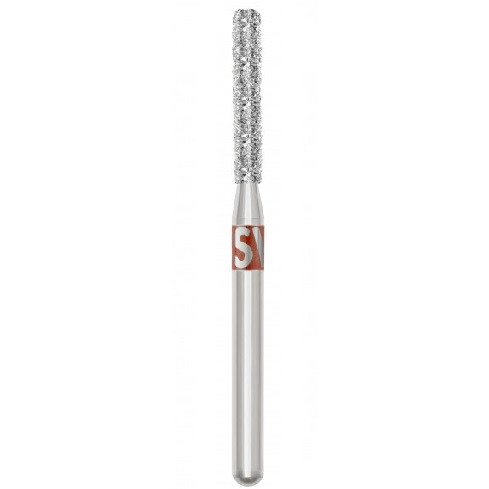 SS White 837KR-014F Sterile Piranha Modified Flat End Cylinder Diamond Bur (837KR-014F)