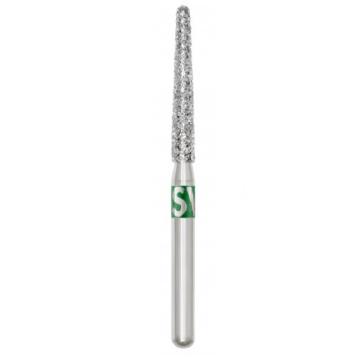 SS White 850-018C Sterile Piranha Round End Taper Diamond Bur (850-018C)