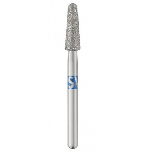 SS White 855-025M Sterile Piranha Round End Taper Diamond Bur (855-025M) SS White 855-025M Sterile Piranha Round End Taper Diamond Bur (855-025M)