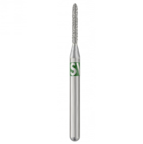 SS White 77-010C Sterile Piranha Modified Beveled Cylinder Diamond Bur (77-010C) SS White 77-010C Sterile Piranha Modified Beveled Cylinder Diamond Bur (77-010C)