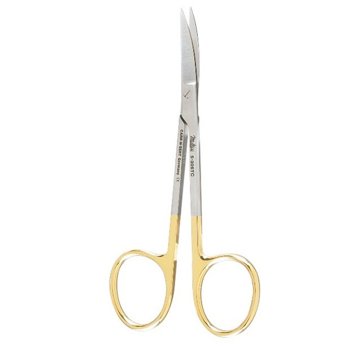 Integra-Miltex Fine Iris TC Scissor with Curved Blades (5-306TC)