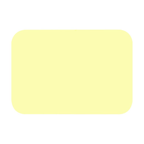 Dukal 8-1/2" X 12-1/4" Yellow Tray Cover (27502)