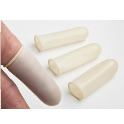 Dukal Tech-Med Small Powder-Free Latex Finger Cot (4423S)
