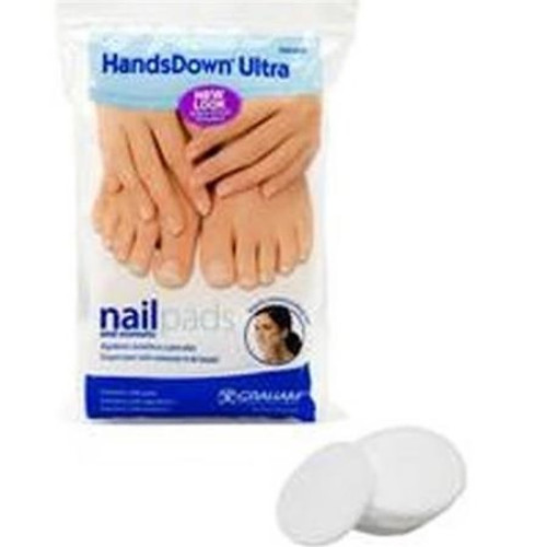 Graham Medical 1-3/4" HandsDown Ultra Nail & Cosmetic Pads (42950)