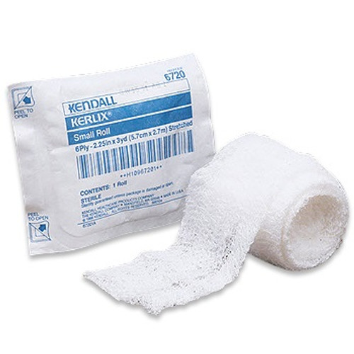 Cardinal Health Kerlix™ Sterile 2-1/4" x 3 Yards 6-Ply Fluff Bandage Roll (6720) Cardinal Health Kerlix™ Sterile 2-1/4" x 3 Yards 6-Ply Fluff Bandage Roll (6720)