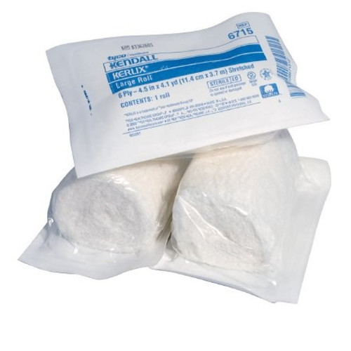 Cardinal Health Kerlix™ Sterile 4-1/2" x 4-1/10 Yards 6-Ply Fluff Bandage Roll (6715) Cardinal Health Kerlix™ Sterile 4-1/2" x 4-1/10 Yards 6-Ply Fluff Bandage Roll (6715)
