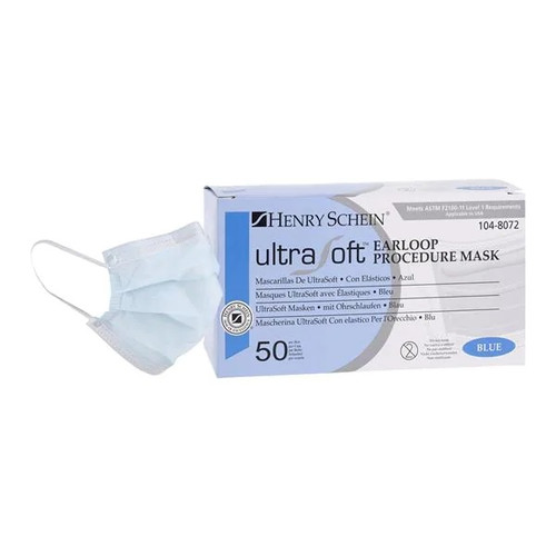 Henry Schein Blue Criterion ASTM Level 1 Face Mask (GPLUSBLS)