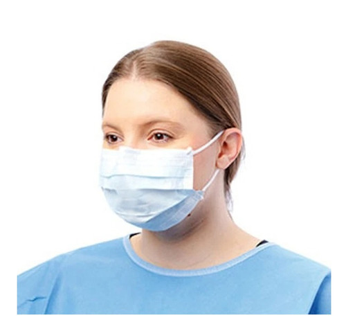 Cardinal Health Blue Secure-Gard Procedure Mask (AT7511M)