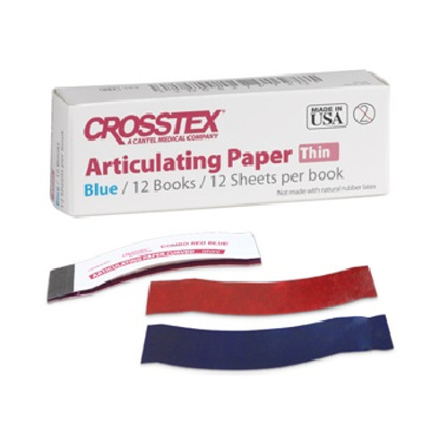 Crosstex Blue X-Thin Articulating Paper (TPXT)