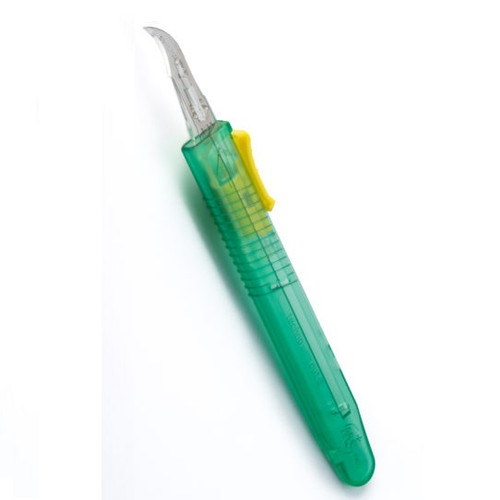 Myco #12 Sterile Disposable Technocut Plus® Safety Scalpel (6008TR-12) Myco #12 Sterile Disposable Technocut Plus® Safety Scalpel (6008TR-12)