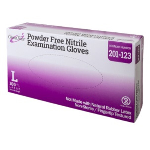 Omni International Large OmniTrust #201 Nitrile Exam Gloves (201-123) Omni International Large OmniTrust #201 Nitrile Exam Gloves (201-123)