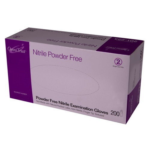 Omni International Small OmniTrust #201 Nitrile Exam Gloves (201-221) Omni International Small OmniTrust #201 Nitrile Exam Gloves (201-221)