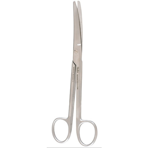 Miltex Serratex-Mayo Dissecting Scissor with Curved Blades - 17.3cm (5-134)