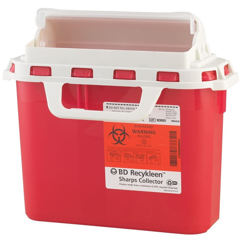 Becton-Dickinson 3 Gallon Red Sharps Collector (305054)
