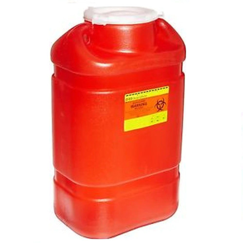 BD 8.2 Quart Red Multi-Use Sharps Container (305490)