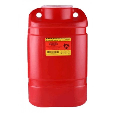 Becton-Dickinson 5 Gallon Red Multi-Use Sharps Container (305477)