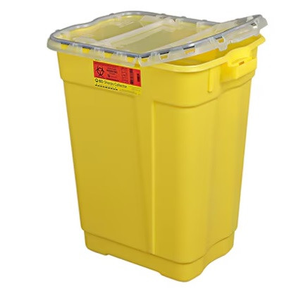 Becton-Dickinson 17 Gallon Yellow Chemotherapy Sharps Container (305614)