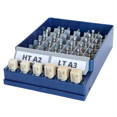 Zirc Midnight Blue CAD/CAM Block Organizer (50Z417T)