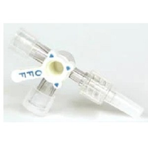 ICU Medical 3-Way Stopcock with Swivel Male Luer Lock (MX5311L)