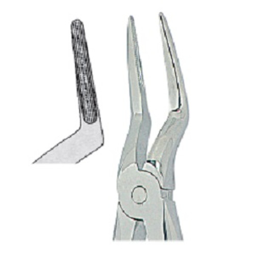 Kohler #51L English Pattern Extraction Forceps with Profile Handle & Non-Slip Beaks (2098)