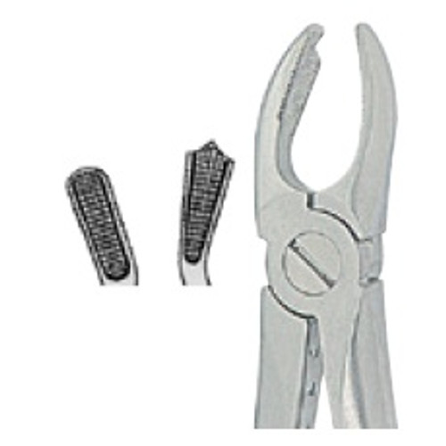 Kohler #18 Small Extraction Forceps with Profile Handle and Non-Slip Beaks (2145)