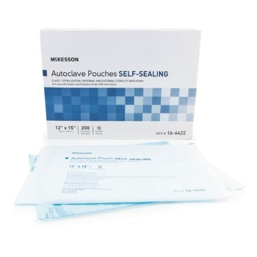 12" x 15" Self-Seal Sterilization Pouches - 200/Box 12" x 15" Self-Seal Sterilization Pouches - 200/Box