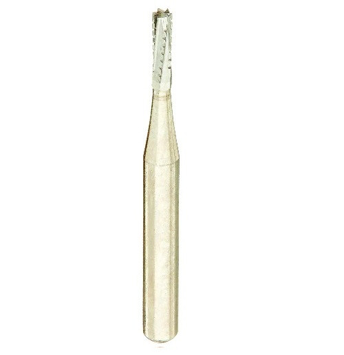 FGSS556 Short Shank Flat End Cylinder X-Cut Carbide Bur - 10/Pack (FGSS-556)