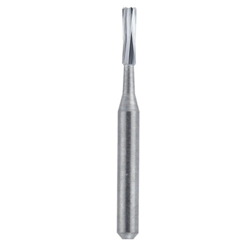 FGSS57 Short Shank Flat End Cylinder Carbide Bur - 100/Pack (FGSS-57)