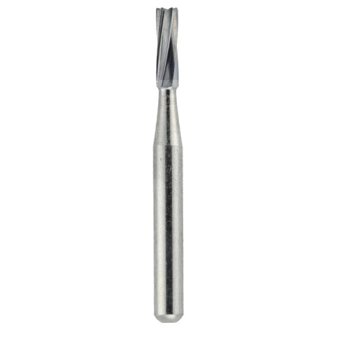 FGSS58 Short Shank Flat End Cylinder Carbide Bur - 100/Pack (FGSS-58)
