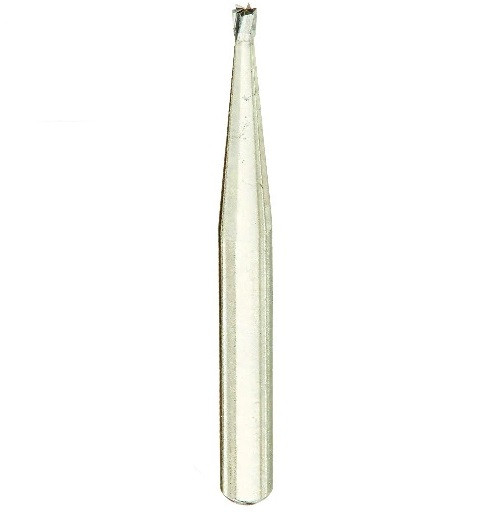 FGSS34 Short Shank Flat End Taper Carbide Bur - 100/Pack (FGSS-34)