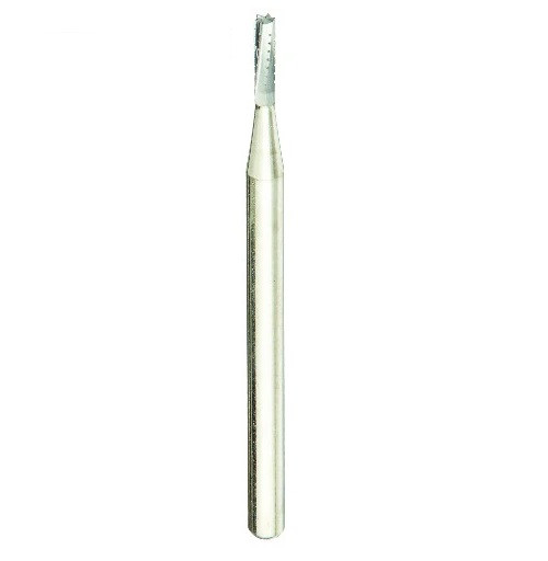 FGOS 556 Surgical Shank Flat End Cylinder X-Cut Carbide Bur - 100/Pack (FGOS-556)