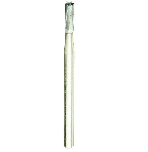 FGOS 559 Surgical Shank Flat End Cylinder X-Cut Carbide Bur - 100/Pack (FGOS-559)