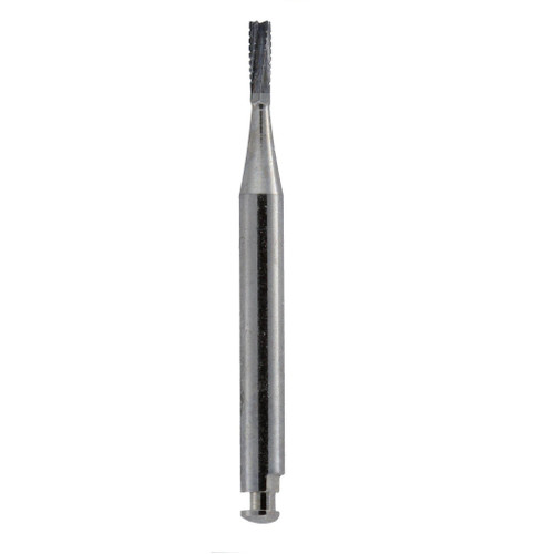 RAOS 558 Latch Surgical Flat End Cylinder X-Cut Carbide Bur - 10/Pack (RAOS-558)