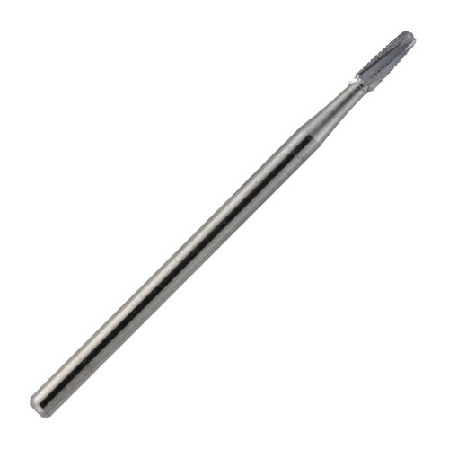 HP 1703L Headpiece Round End Taper X-Cut Carbide Bur - 100/Pack (HP-1703L)
