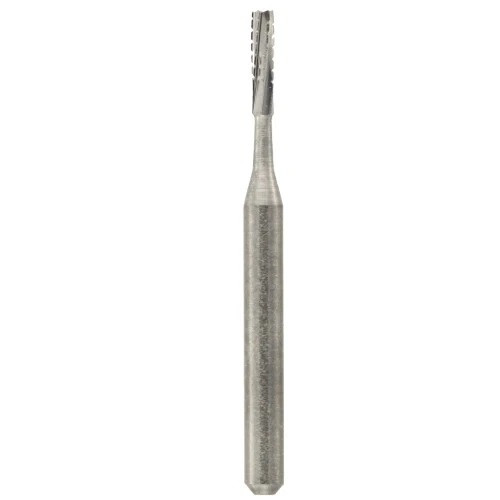 FG556-1 Flat End Cylinder X-Cut Carbide Bur - 10/Pack (FG556-1)