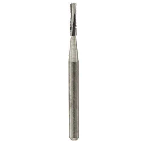 FG557L-1 Flat End Cylinder X-Cut Carbide Bur - 10/Pack (FG557L-1)