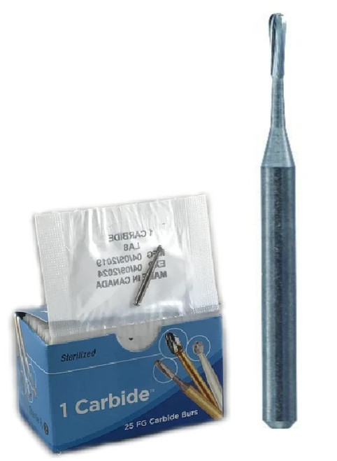 #245 1-FG Single Patient Carbide Bur - 25/Pack (1-FG245)