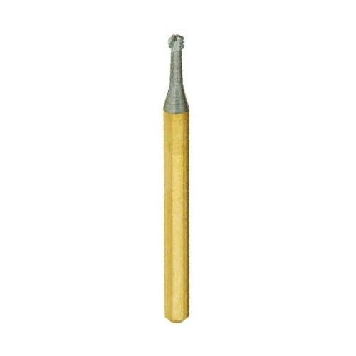 #02 Round Metal Cutter Carbide Bur - 100/Pack (MC02)