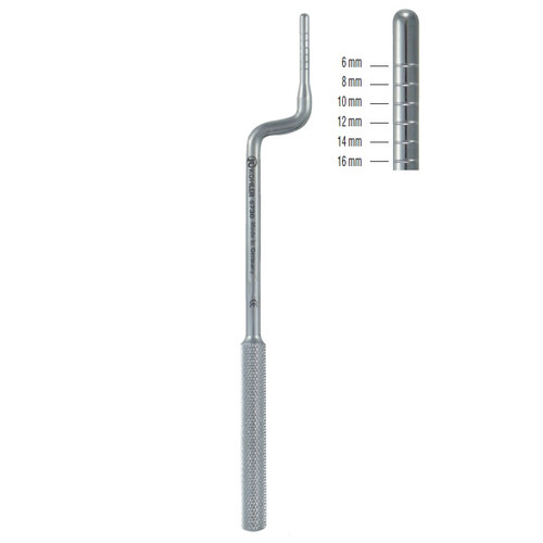 Kohler 3.5mm Bayonet Convex Osteotome (6732)