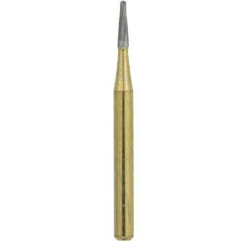 #1969 Taper Dome End Metal Cutter Carbide Bur - 10/Pack (FG1969)